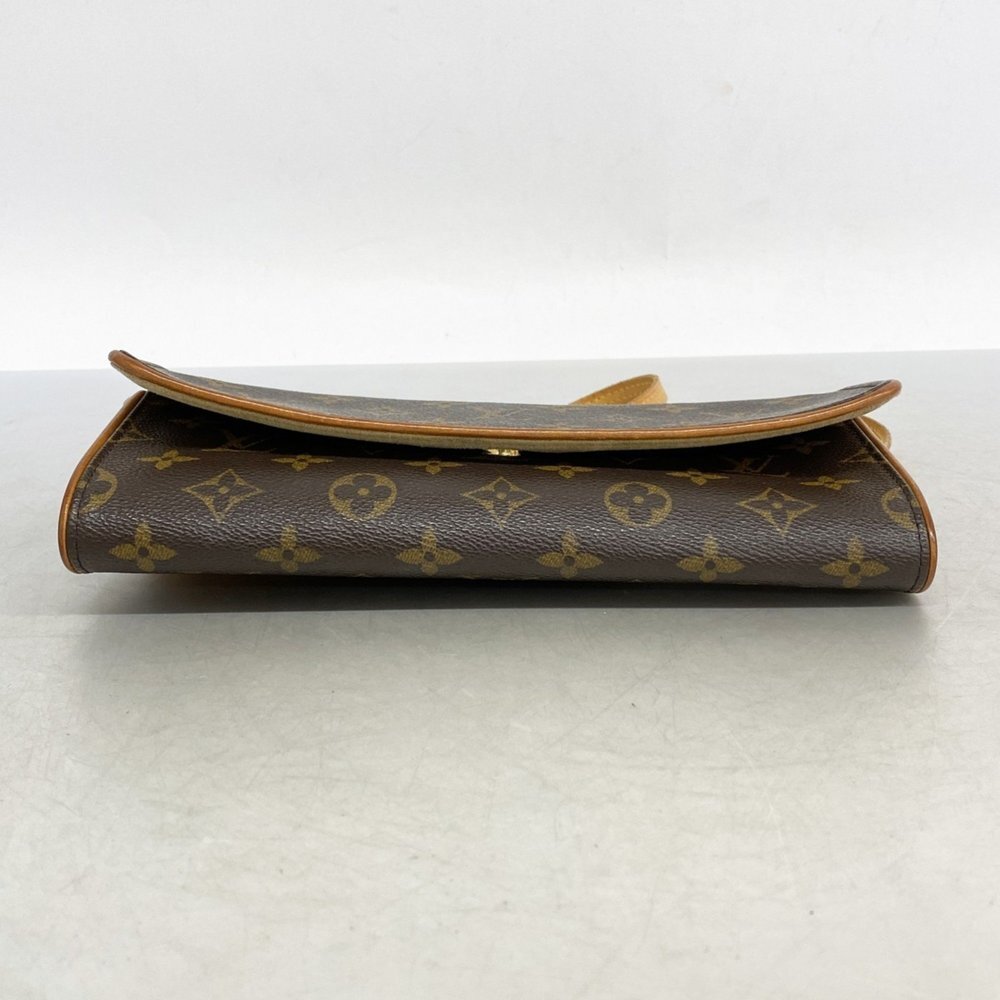 LOUIS VUITTON Authentic Brown Monogram Pochette S… - image 3